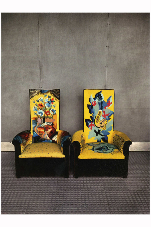 Two Chairs At Maison De Verre, Paris 1982 Photo Evelyn Hofer