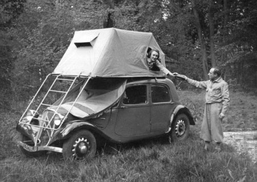 eevonb - my-retro-vintage -  A tent that balances very neatly on...