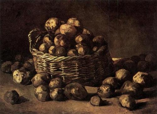 Basket of Potatoes 1885Vincent van Gogh