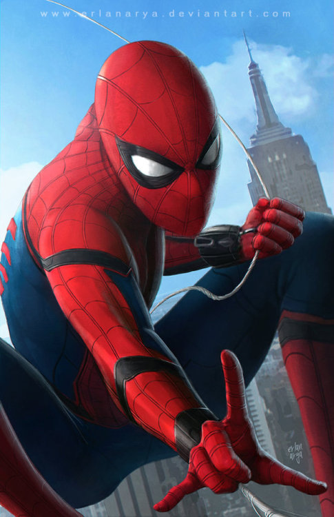 thespider-web:Spider-Man : Homecoming by erlanarya