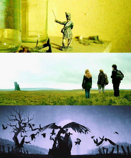 ohdumbledore - Together, they make the Deathly Hallows. Together,...