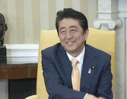 mysharona1987 - We are all the Japanese Prime Minister.He is so...