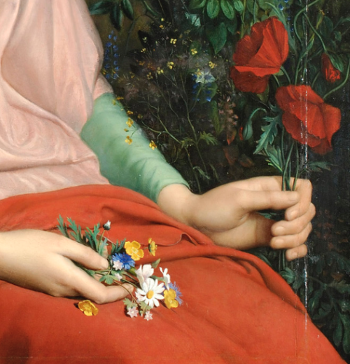 karrova:Flower of the Fields (1845) (detail)Louis Janmot 