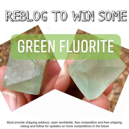 gorgeousgeology - MAY COMPETITION - GREEN FLUORITEFluorite...