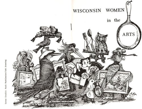 uwmarchives - #Feathursday - Wisconsin Women in the Arts This...