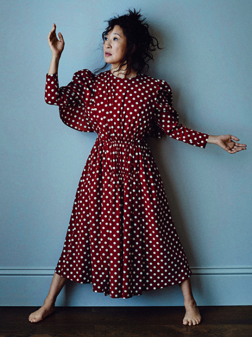 deanorus - SANDRA OH by Boo George for Net-a-Porter (2019)