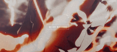 sookashira - We are warriors.