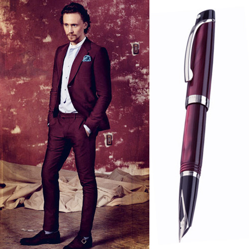 redscharlach - Fountain Pens That Look Like Tom Hiddleston....
