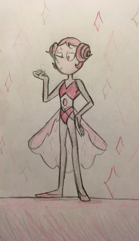 Pink Pearl?  I imagine that if White Pearl was Pink’s OG Pearl, she was incredibly spunky and had such an attitude that her and her diamond shared.