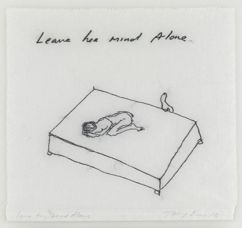 arterialtrees - Tracey Emin, Leave Her Mind Alone, 2010 