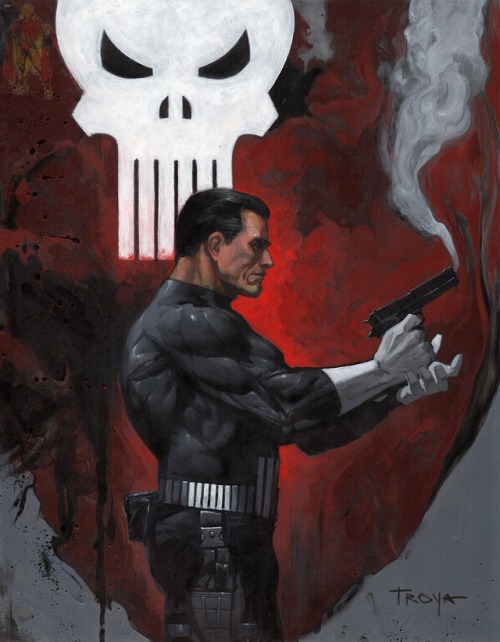 comicartgallery - Punisher by Lucas Troya