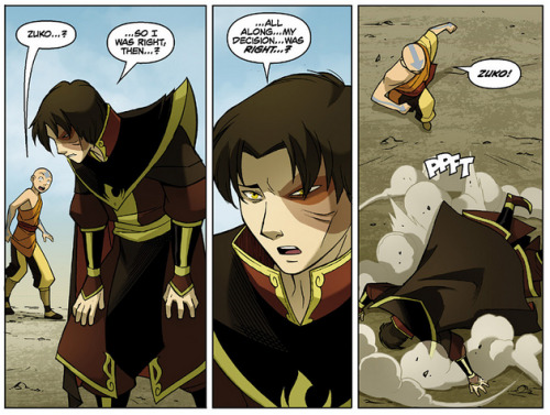 avatarsymbolism - Zuko going into an angst coma because he made...