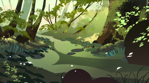 kvebox - Here’s the in-progress to final background image for...
