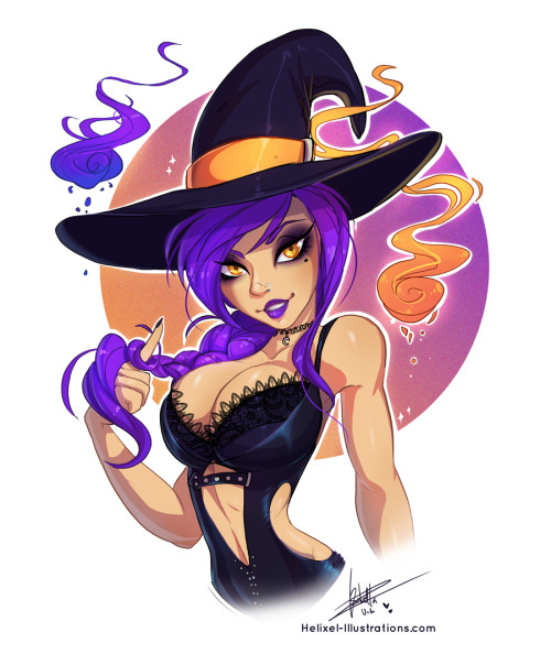 helixel - Did a thing for @jessicanigri because 1. its halloween...