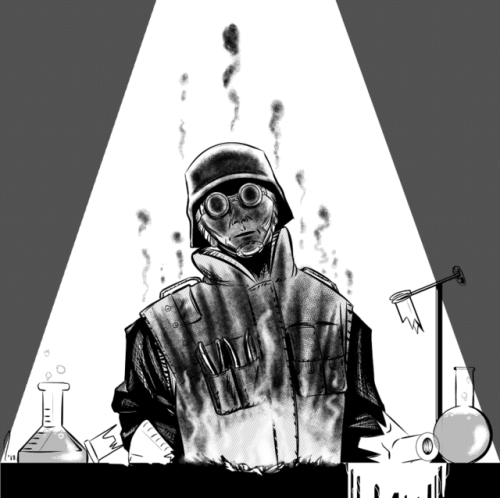 theillustratingman - Thermite working out the kinks on his...