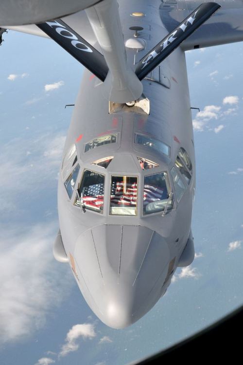 zainisaari - A U.S. Air Force B-52 Stratofortress deployed from...