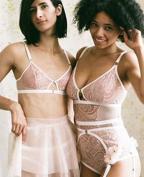 thelingerielovely - Sweet candy pinks by Ellesmere lingerie |...