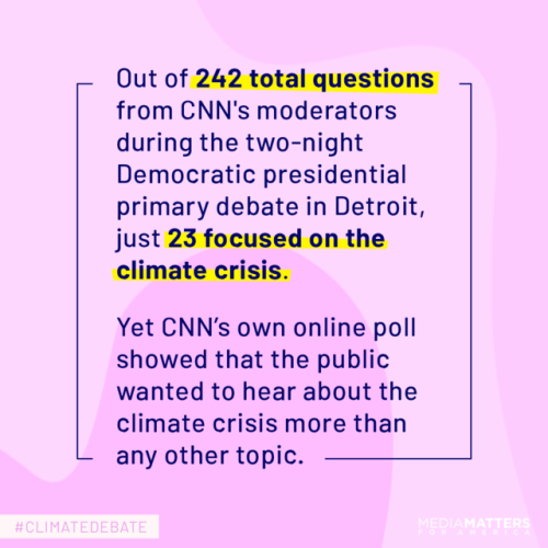 During CNN’s two-night Democratic presidential primary debate in...