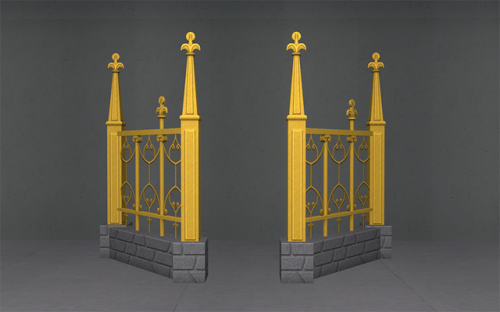 limonaire - The fence from the “Mother Russia” TS3 store set...