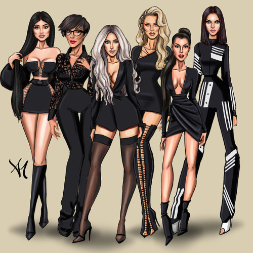 Keeping Up With The Kardashians - by Armand Mehidri