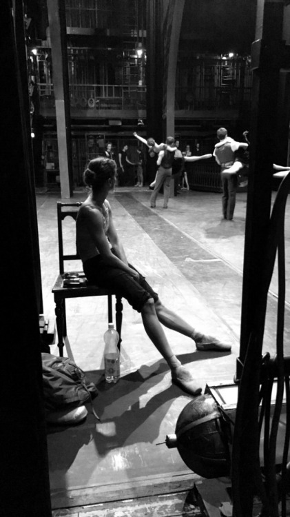 sometimes-im-a-ballerina - Backstage shots during Anna Karenina
