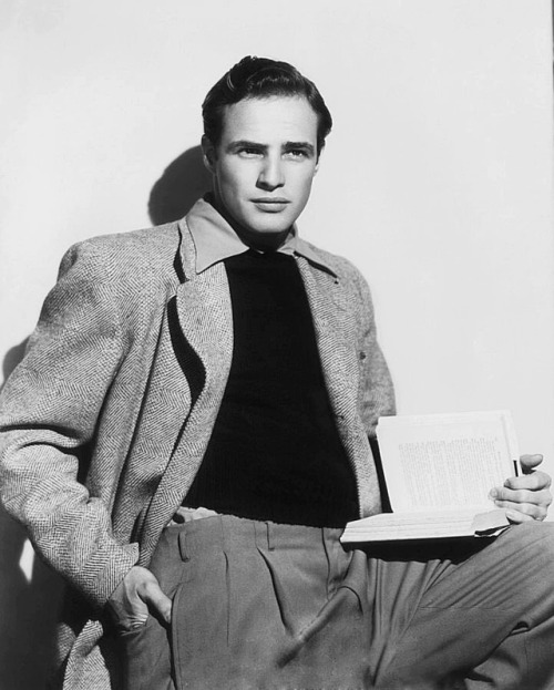 wehadfacesthen - Marlon Brando, 1955“That’s a part of the...