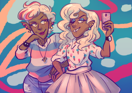 keplercryptids - starlightshore - Taako D1 and Lup B3 requested...