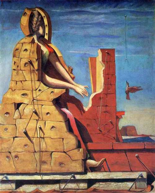 surrealism-love - Saint Cecilia (Invisible piano), 1923, Max...
