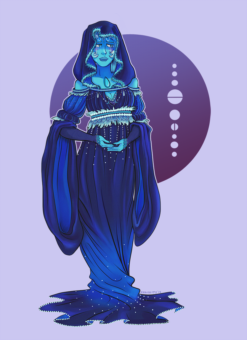 My Blue Diamond design! Excited to work on the next one. Yellow and Blue Pearl