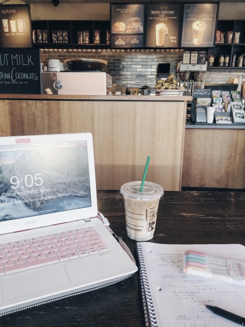 etudestial - 02.16.16 || spending reading break at Starbucks -...