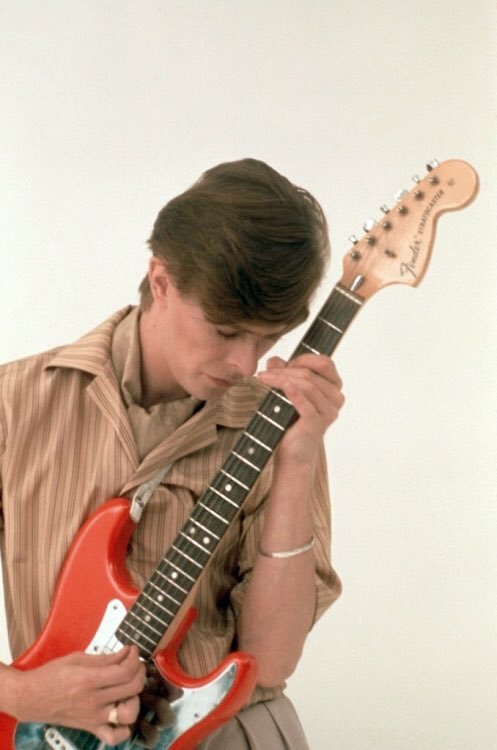soundsof71:David Bowie, from the 1977 video for “Be My Wife”,...