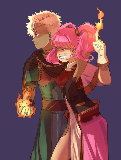 yusaname - Mae and Boey as requested by @robotortoise​ Echoes...
