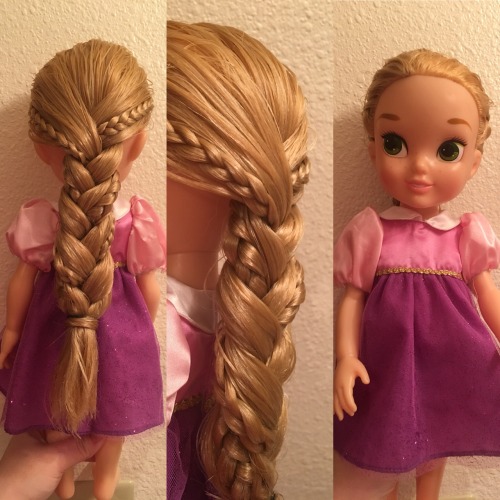 princess-miffy - riversong5150 - How To Clean Doll HairFor this tutorial I’m using a thrift store...