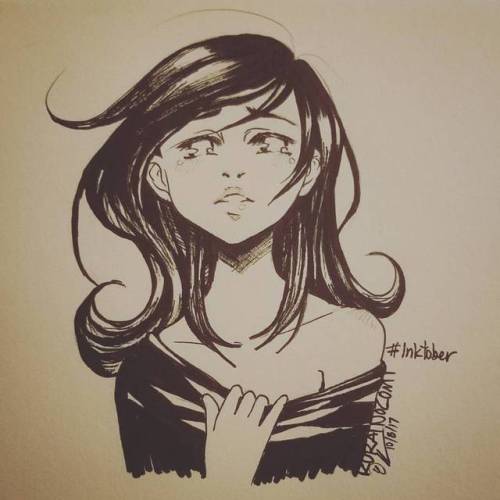 An #Inktober thing. Lots of mistakes, but ahh well,...