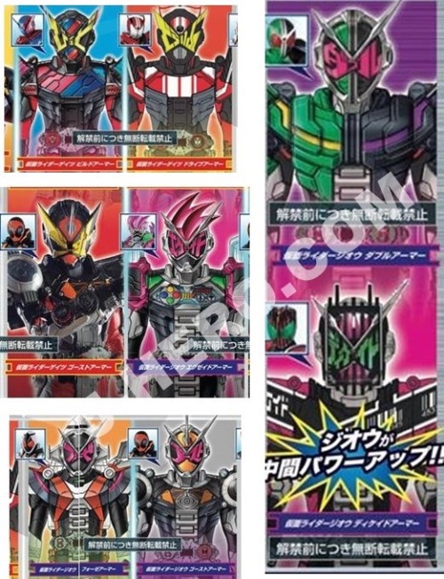 tokuconnect:We have a better look at the Heisei RideWatches and...