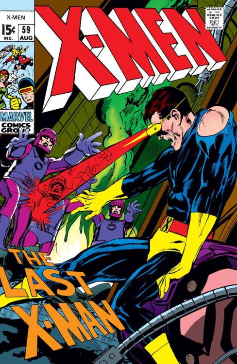 spaceshiprocket - X-Men by Neal Adams