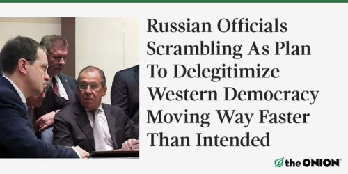 theonion - MOSCOW—Working frantically to readjust the schedule...
