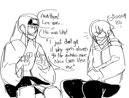 engloid - anyways neji lived and he and hinata have fun post war