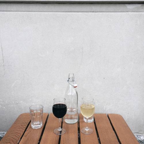 agentlewoman - Wine al fresco with the bff (at Le Pain Quotidien...