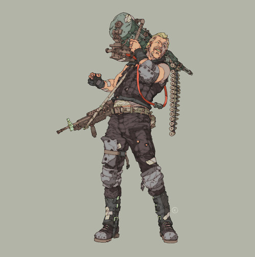 thecollectibles - Post Apocalyptic Character designs byCalum...