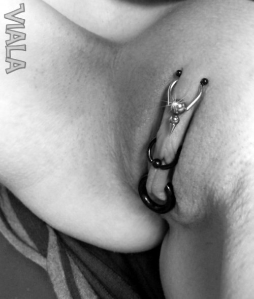 intimschmuck, genital jewelry, clit clip