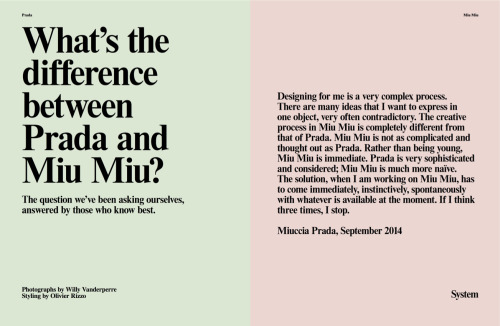 What’s the difference between Prada and Miu Miu? Today,...