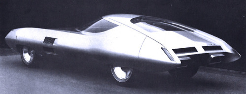 carsthatnevermadeitetc - Pontiac Cirrus, 1969. A futuristic...