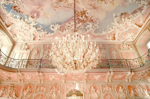 ghostlywriterr - 18th century ceilings in pastel. 