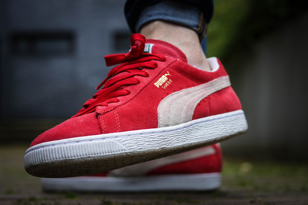 Puma Suede Classic - Red – Sweetsoles – Sneakers, kicks and trainers ...