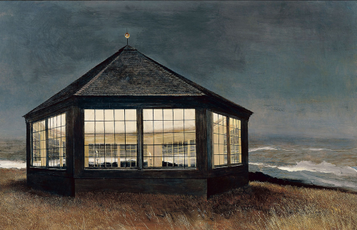 last-picture-show - Andrew Wyeth, Two if by Sea, 1995