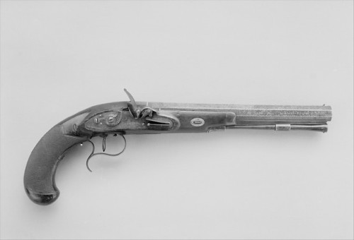met-armsarmor - Flintlock Duelling Pistol by Simeon North, Arms...