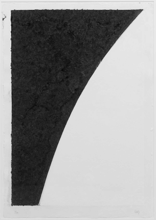 garadinervi:Ellsworth Kelly, Colored Paper Image I (White Curve...