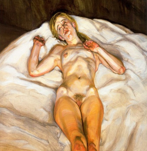 expressionism-art - Naked Girl, 1966, Lucian Freud Size - 61x61...