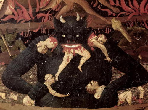 dsblackmetal - The Last Judgement painting depicting Satan, 1431
